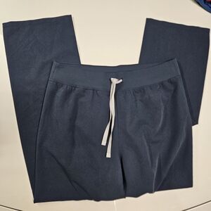 Figs Women's Navy Blue Drawstring Scrub Pants